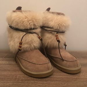 UGG fur lined boots! Winter Glam!